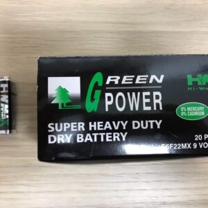 סוללת אבץ 9V HI-WATT