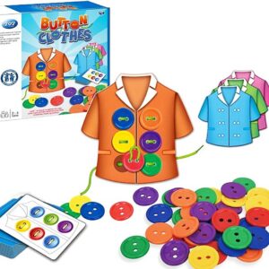 משחק הכפתורים – 30 קלפי משחק – 36 כפתורים