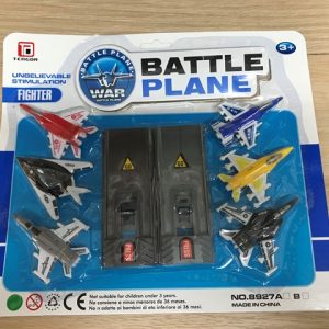 סט 6 מטוסי קרב+מסלול פולבאק -10 סטים בדיספליי—