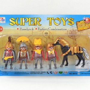 דמויות אבירים ו סוס בלוח