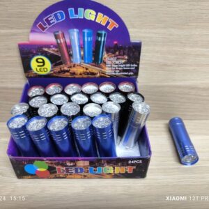 פנס – 9 לדים 1/24 במגש