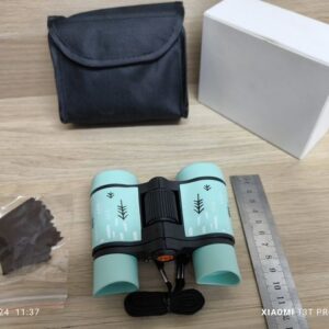 משקפת  4*30 ס"מ + נרתיק – 300 מ' – ירוקה / טורקיז